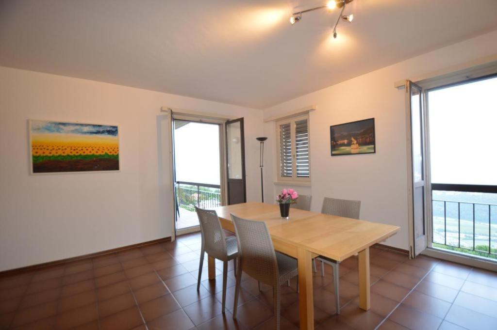 The View Cademario Lake Lugano Apartment With Private Parking & Self Check-In Bagian luar foto